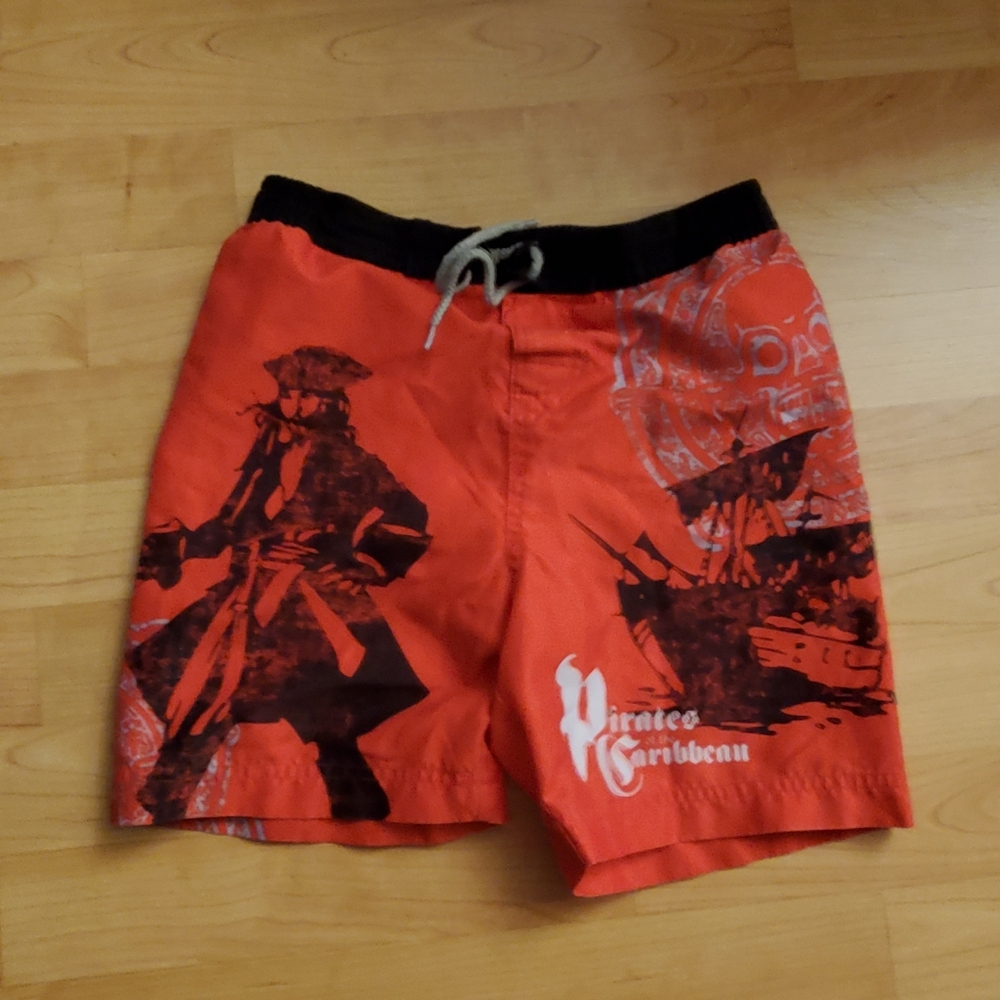 Disney Pirates Of The Caribbean Boys Swim Trunks - size XS